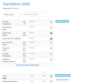 Tablet Screenshot of gambletron2000.com